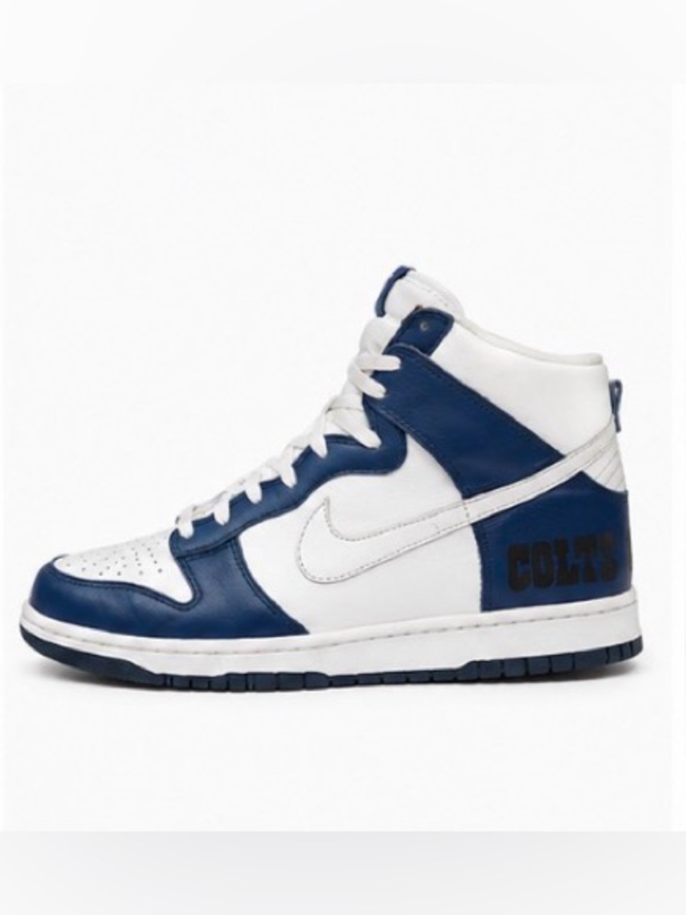 Custom NikeID Dunk High Indianapolis Colts Size 11.5 Rare